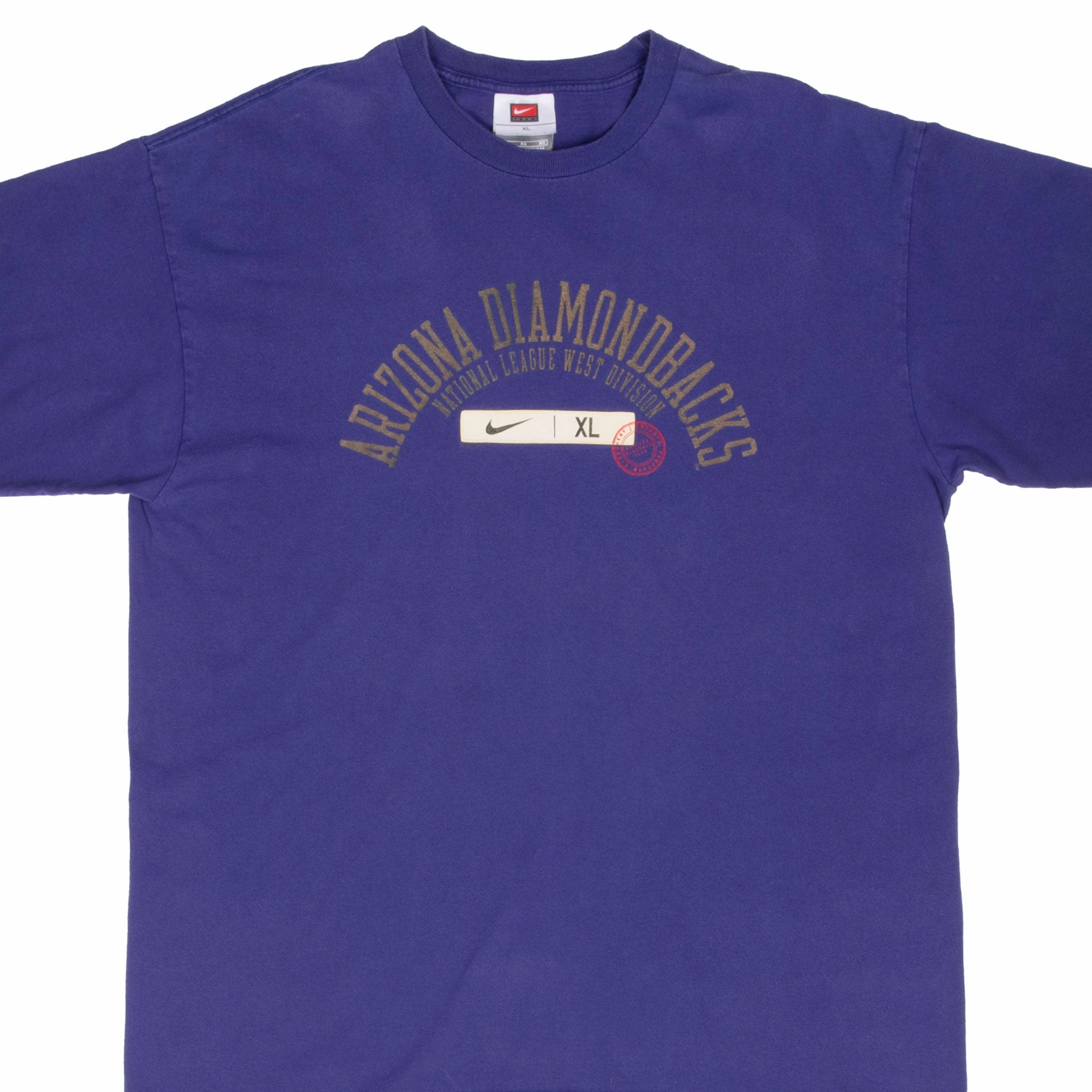 Quick Fit Design Chic Casual Wear VINTAGE MLB ARIZONA DIAMONDBACKS 2000S NIKE TEE SHIRT XL