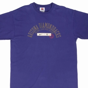 Quick Fit Design Chic Casual Wear VINTAGE MLB ARIZONA DIAMONDBACKS 2000S NIKE TEE SHIRT XL