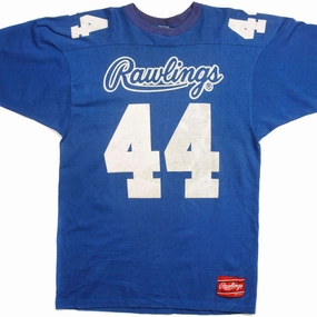 Fade Resistant Coating VINTAGE RAWLINGS RAGLAN TEE SHIRT SIZE LARGE MADE IN USA