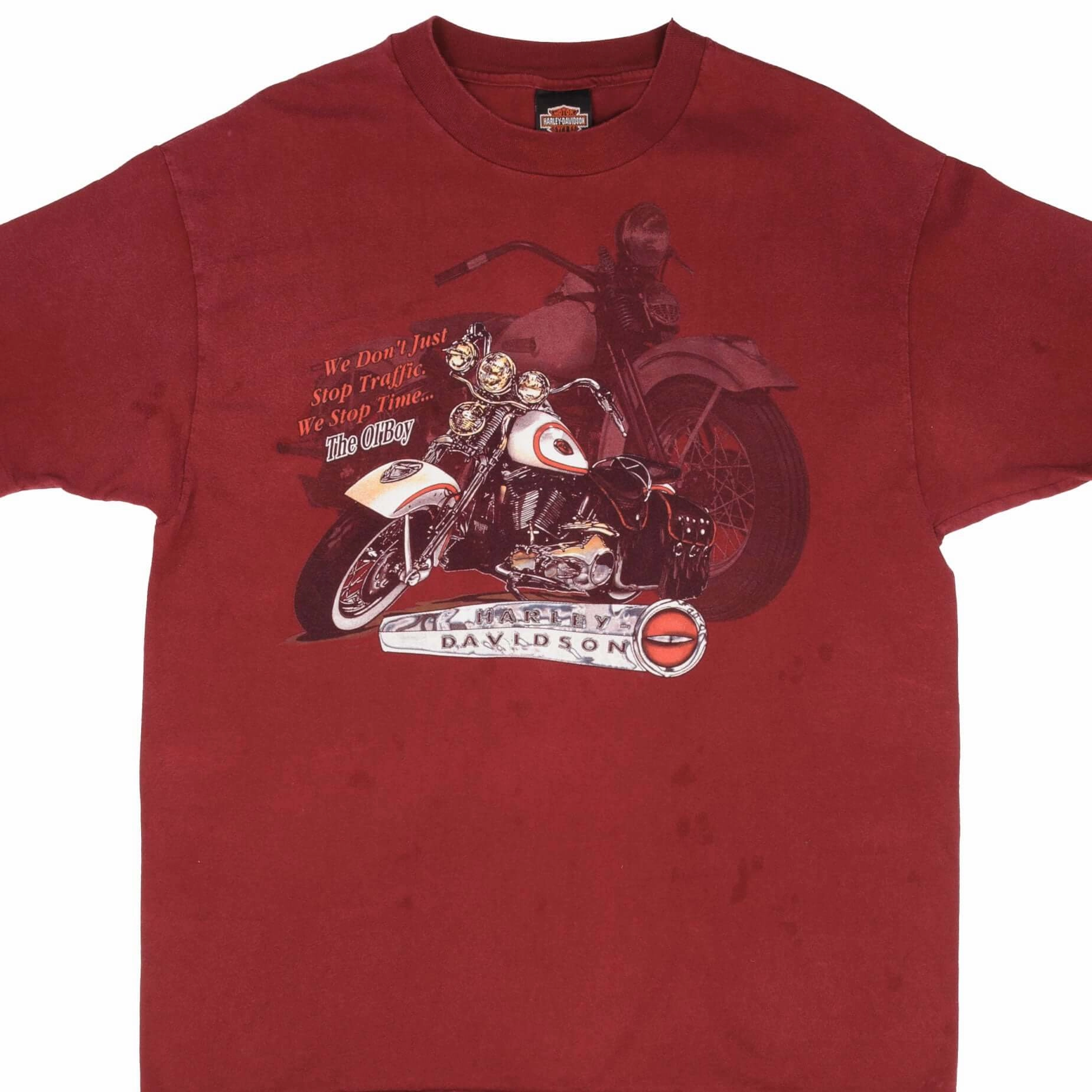 Effortless Comfort Wear All-day style VINTAGE HARLEY DAVIDSON TEXAS TEE SHIRT 1996 SIZE XL MADE IN USA