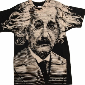VINTAGE ALBERT EINSTEIN TEE SHIRT SIZE MEDIUM MADE IN USA Fashionable Ease