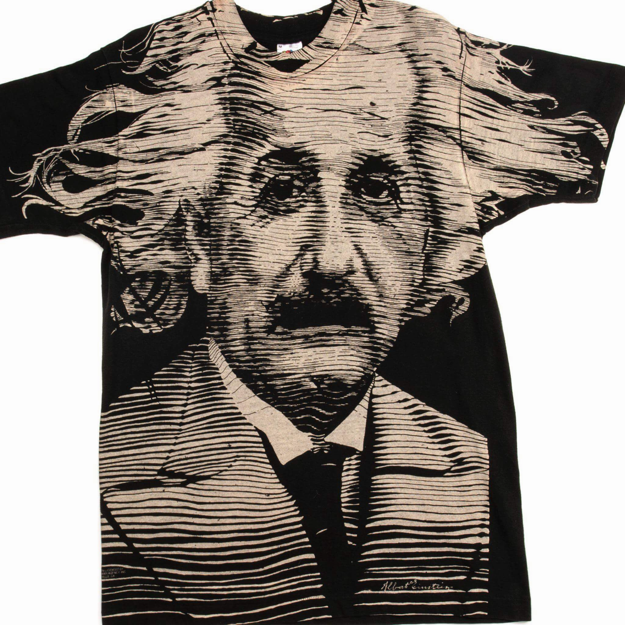 VINTAGE ALBERT EINSTEIN TEE SHIRT SIZE MEDIUM MADE IN USA Fashionable Ease