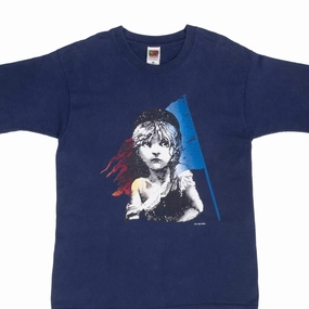 VINTAGE LES MISERABLES 1986 TEE SHIRT SIZE LARGE Fit For Movement Plus size confidence