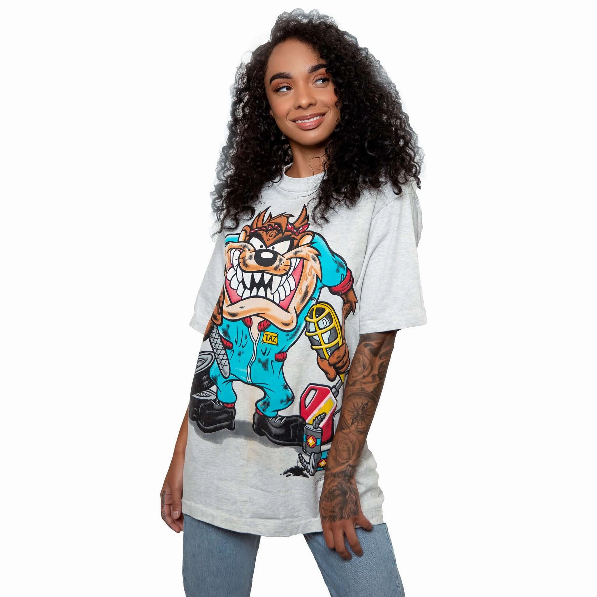 Subtle Details Versatile Wear VINTAGE LOONEY TUNES TAZ TEE SHIRT 1994 SIZE MEDIUM MADE IN USA