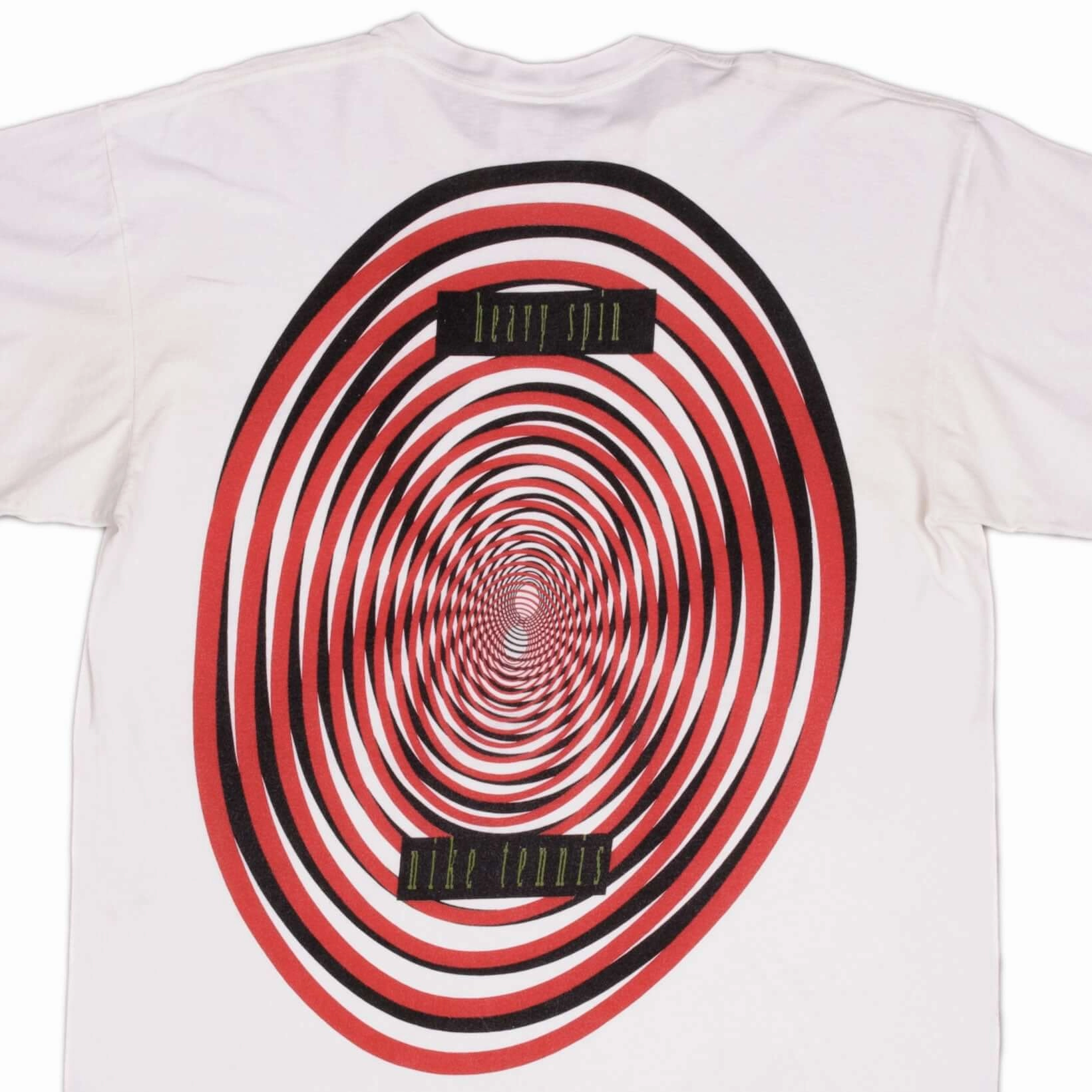 Travel Ready VINTAGE NIKE TENNIS HEAVY SPIN TEE SHIRT EARLY 1990S XL MADE IN USA