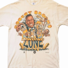 VINTAGE NFL GREEN BAY PACKERS ROBERT BROOKS TEE SHIRT 1990S LARGE MADE IN USA Soft Fit Wear