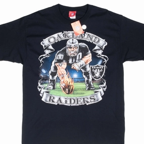 Cozy And Warm VINTAGE NFL OAKLAND RAIDERS 2000S TEE SHIRT XL DEADSTOCK