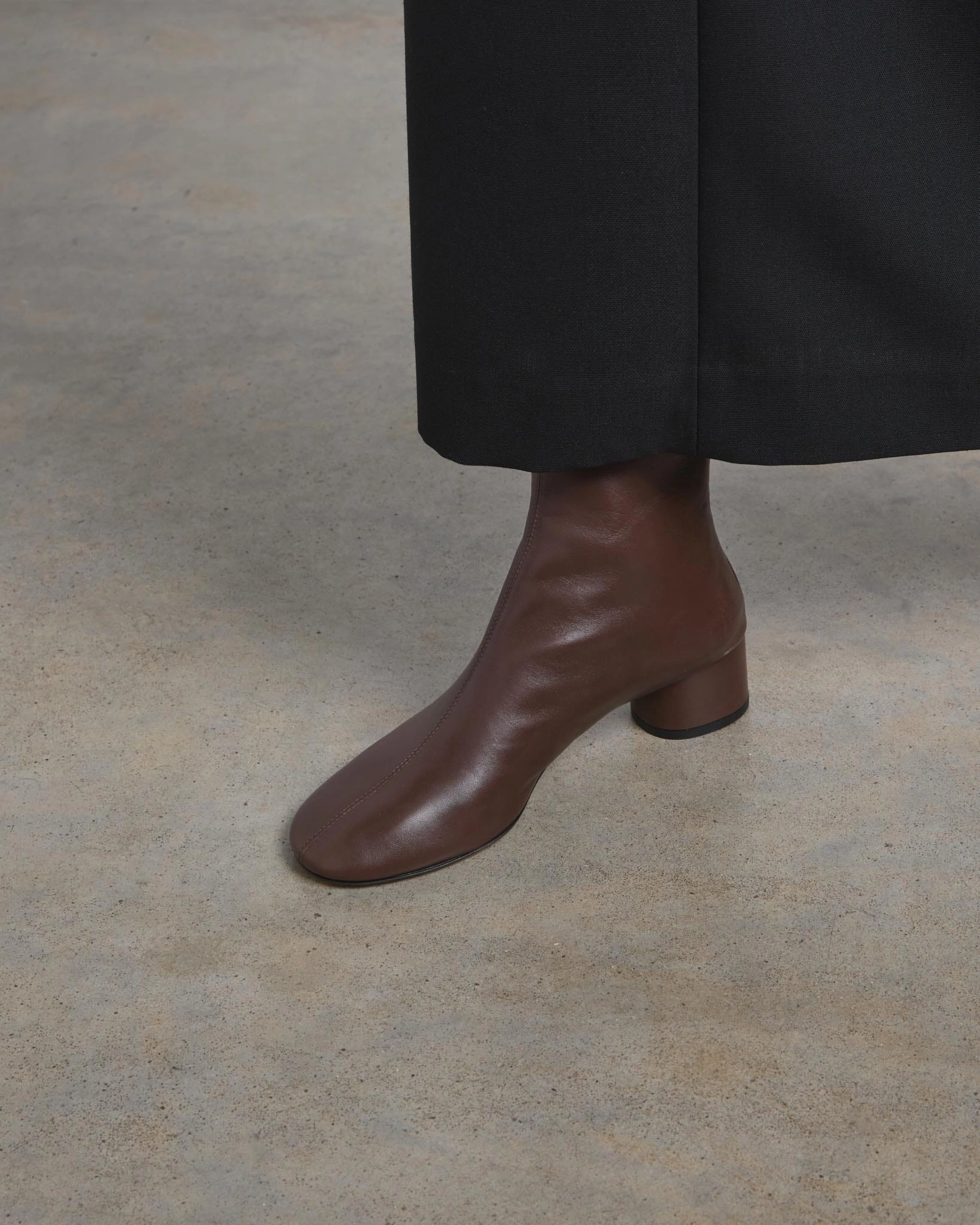 Harlie Boot, Chocolate High Traction Rainy Days Smooth Style