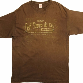 VINTAGE LEVI'S TEE SHIRT 1995 SIZE LARGE MADE IN USA Active Design Wear