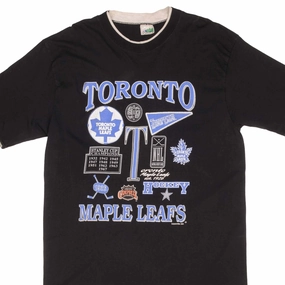 Good stretch VINTAGE NHL TORONTO MAPLE LEAFS 1993 TEE SHIRT SIZE LARGE MADE IN USA