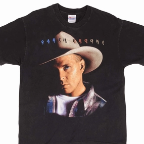 VINTAGE GARTH BROOKS 1996 TEE SHIRT SIZE LARGE MADE IN USA Spring Freshness