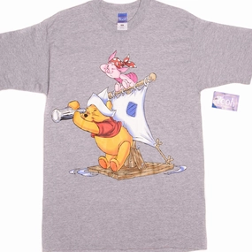 VINTAGE DISNEY WINNIE THE POOH TEE SHIRT 90s SIZE LARGE MADE IN USA DEADSTOCK Stretch Fit Design ComfortOptimizedConstruction
