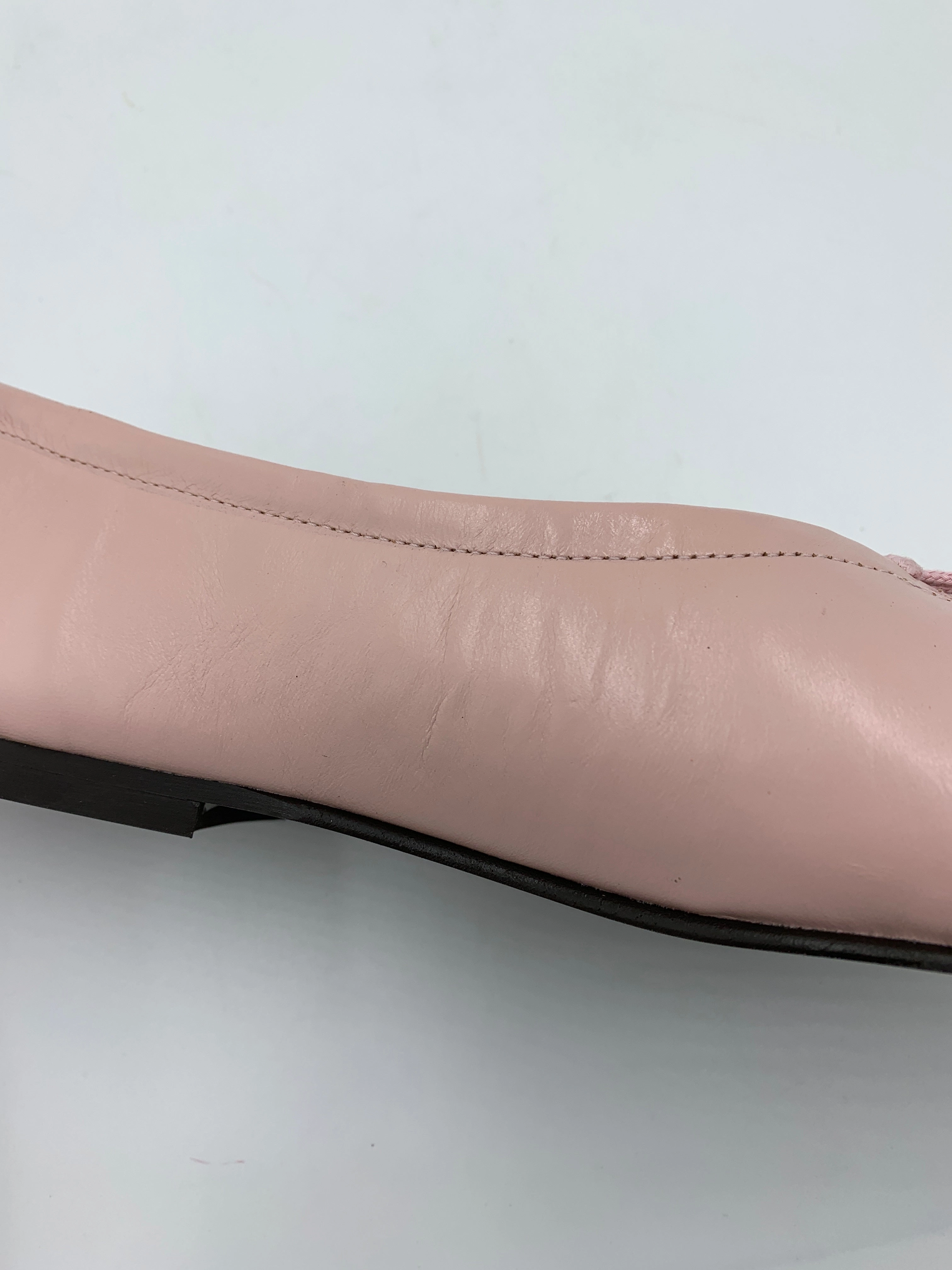 Durable Rubber Outsole Imperfect Prato Blush Ballerina