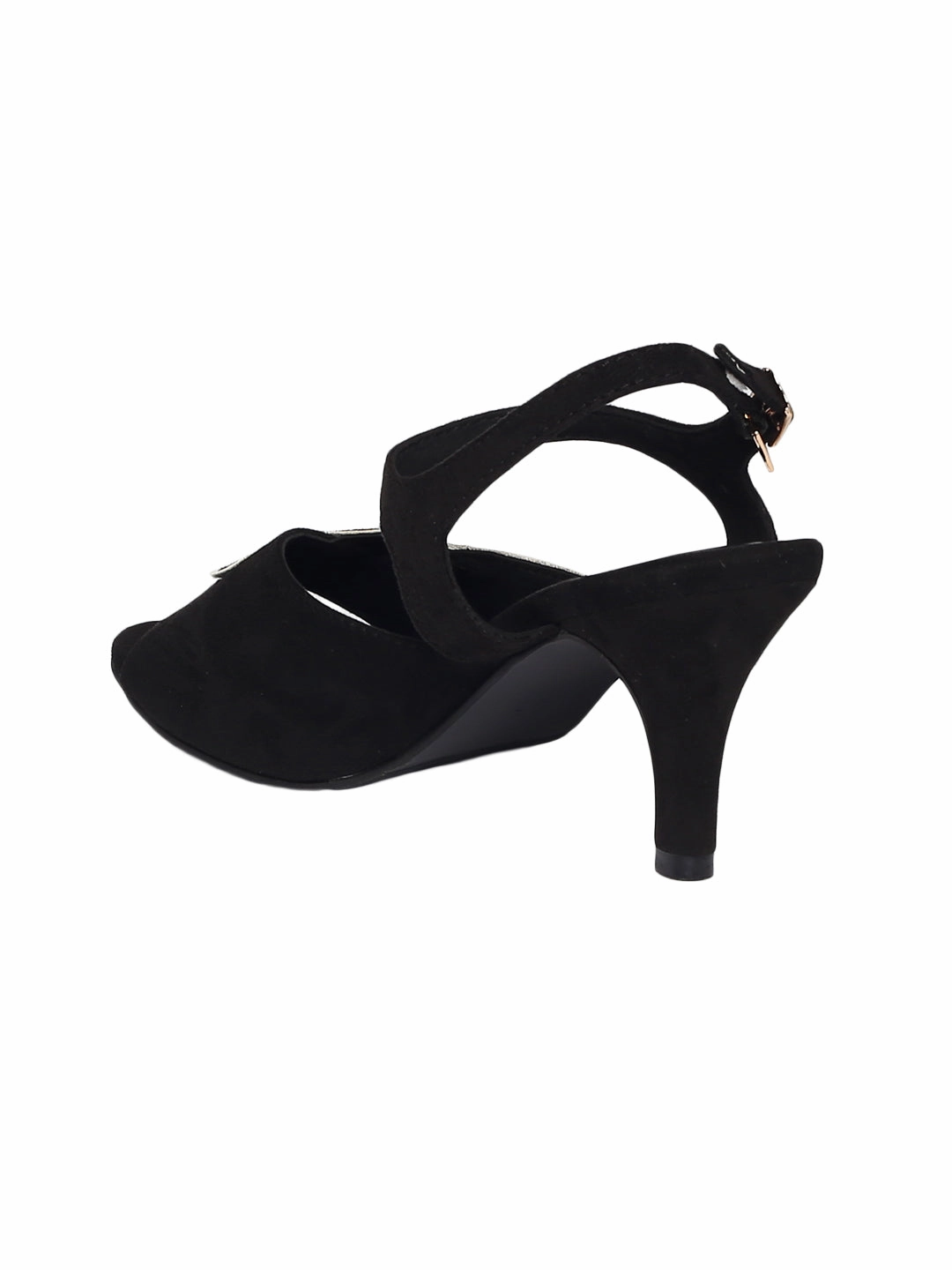 Weekend Fun Johanna Black Kitten Heel