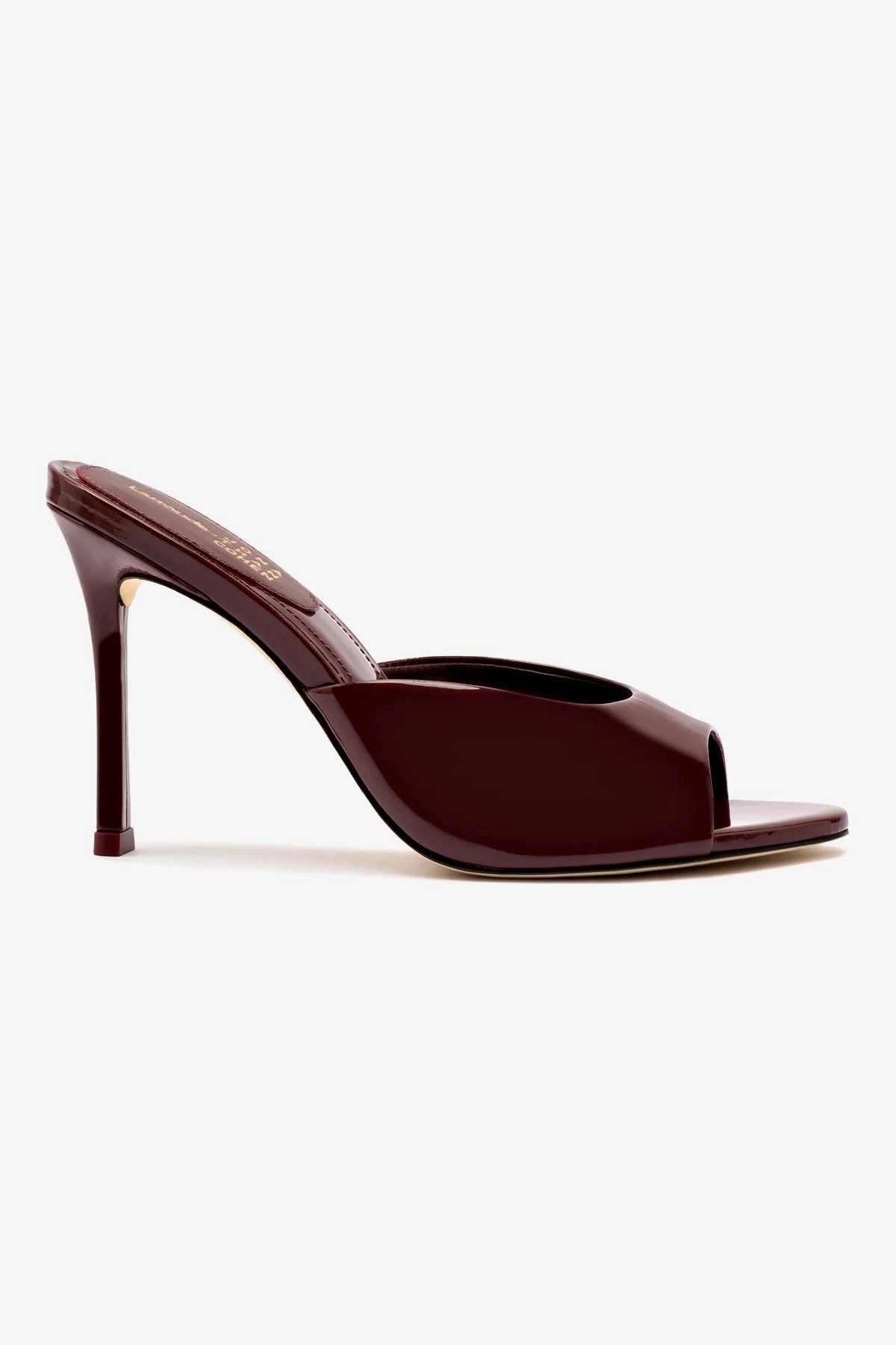 Casual Footwear Larroud?? x Jonathan Cohen Mule In Burgundy Patent Leather
