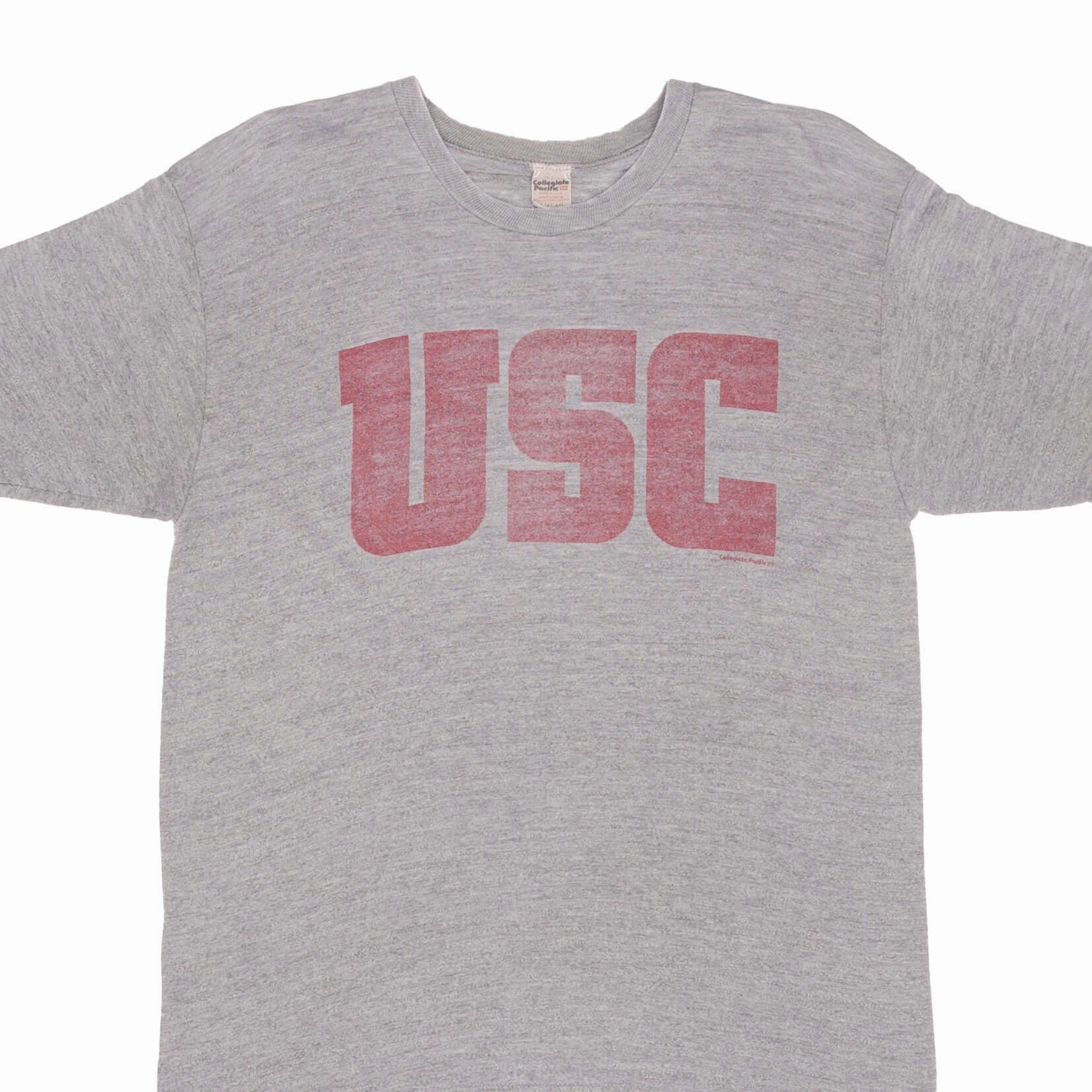 Comfortable and Chic VINTAGE USC COLLEGIATE PACIFIC TEE SHIRT 1970S SIZE MEDIUM MADE IN USA