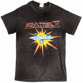 Sport Performance Fit VINTAGE STAR TREK TEE SHIRT 1989 SIZE SMALL MADE IN USA