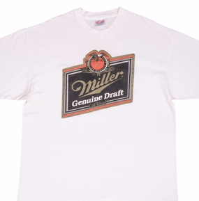 sale season Ethically Sourced Cotton VINTAGE MILLER GENUINE DRAFT BEER TEE SHIRT 1990S SIZE XL