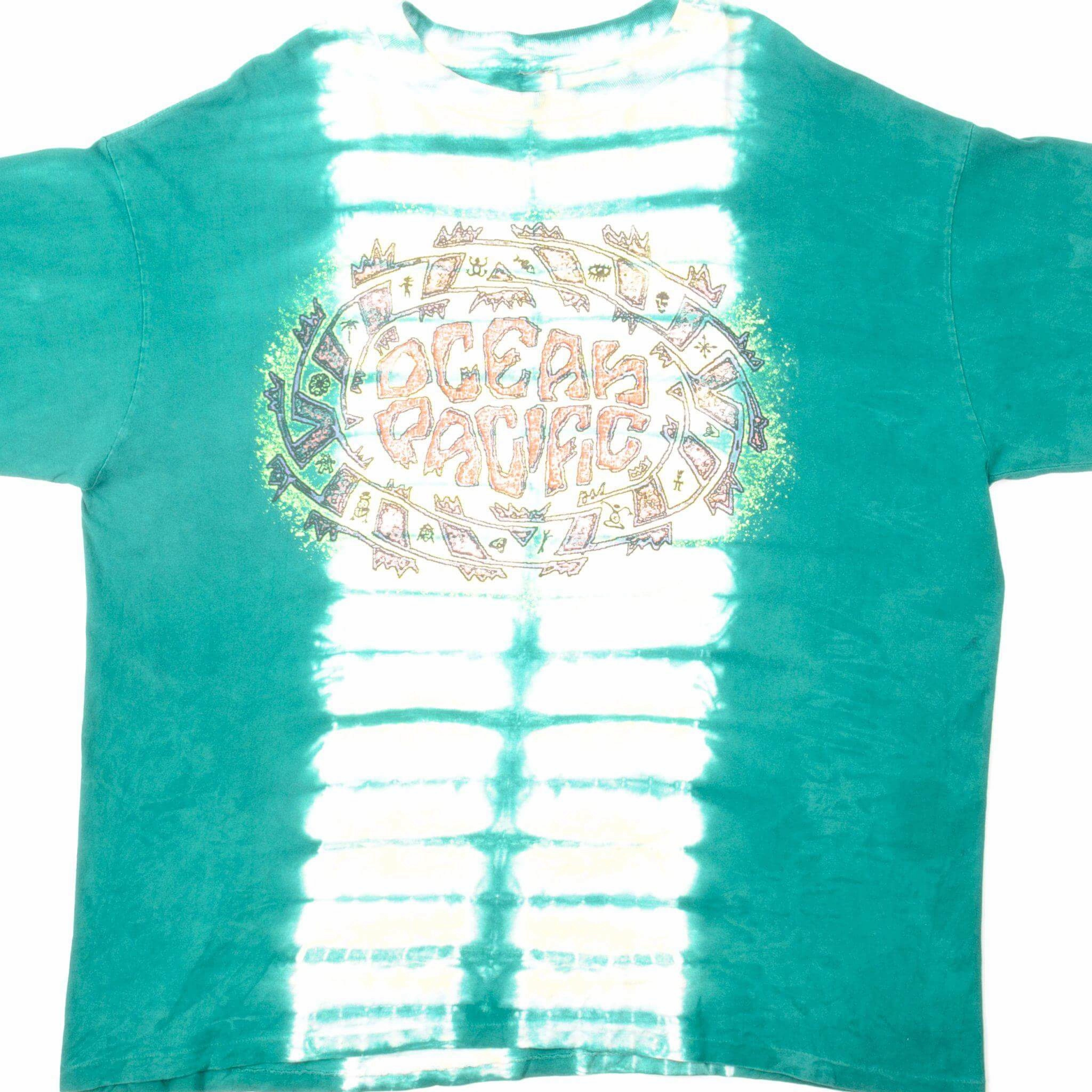 VINTAGE TIE-DYE OCEAN PACIFIC TEE SHIRT SIZE 2XL Classic Comfort Style discount offer