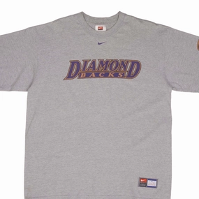 ethical VINTAGE NIKE CENTER SWOOSH MLB ARIZONA DIAMONDBACKS TEE SHIRT 2004 SIZE LARGE