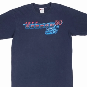 VINTAGE NASCAR JEFF GORDON DUPONT TEE SHIRT 2002 SIZE LARGE Fit For Movement Durable Collar Construction