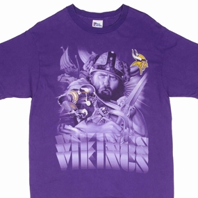 VINTAGE NFL MINNESOTA VIKINGS 1990S TEE SHIRT SIZE LARGE MADE IN USA Everyday Style Trend Street Trend Look