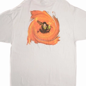 Comfort Fit VINTAGE DAVID COPPERFIELD TORNADO OF FIRE TEE SHIRT SIZE XL