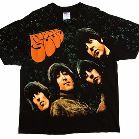 VINTAGE THE BEATLES TEE SHIRT SIZE LARGE Timeless Top Beach Wear