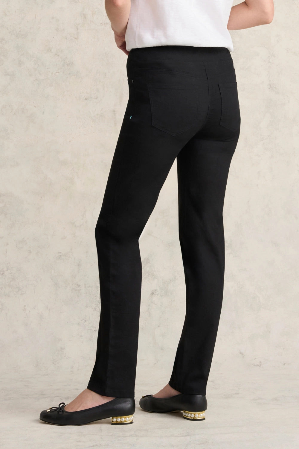 Bengajean? Full Length Straight Leg - Black Breathable Performance Wear Commuter Ready