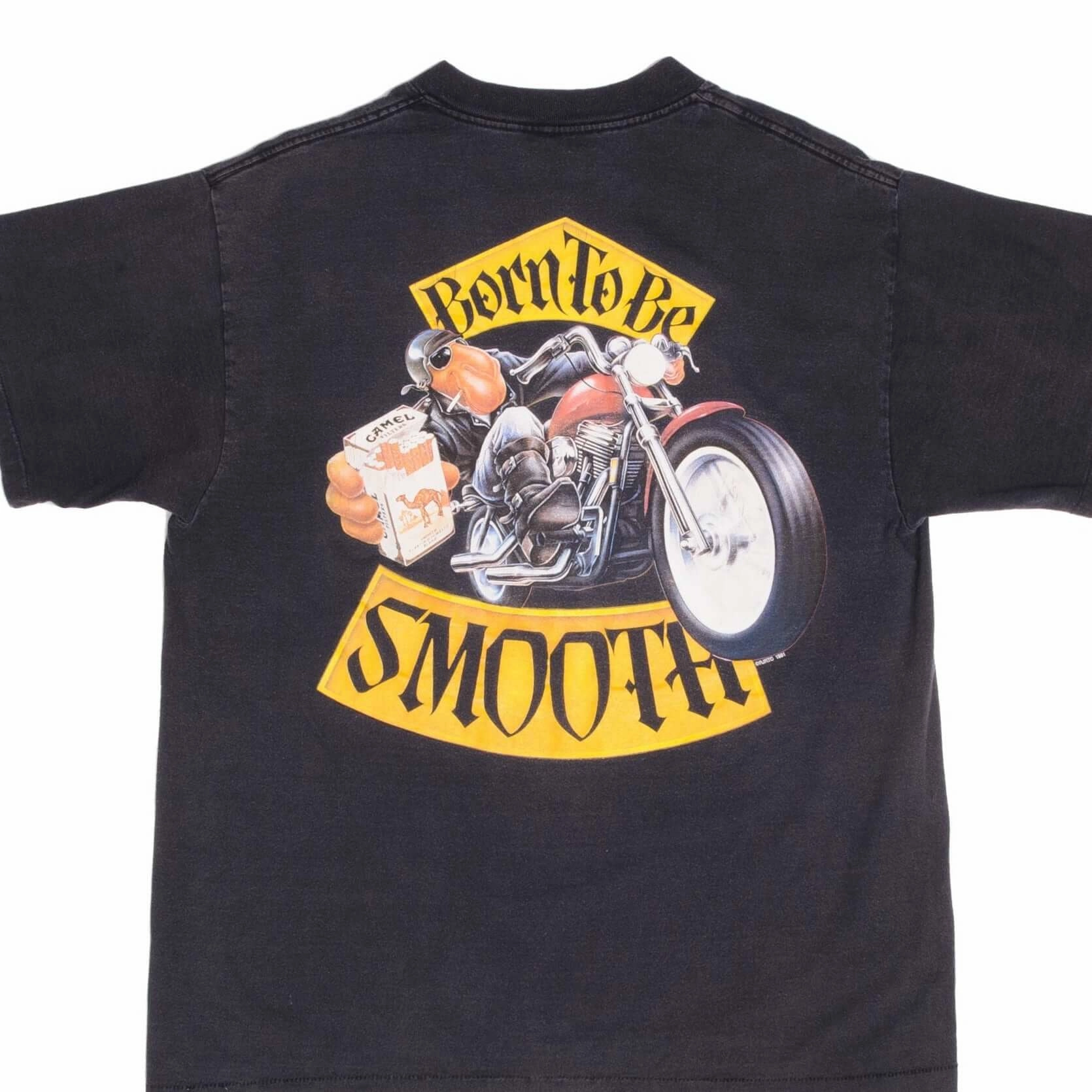 Limited Edition Elegant VINTAGE CAMEL BIKE WEEK DAYTONA BEACH  1991 TEE SHIRT SIZE LARGE MADE IN USA