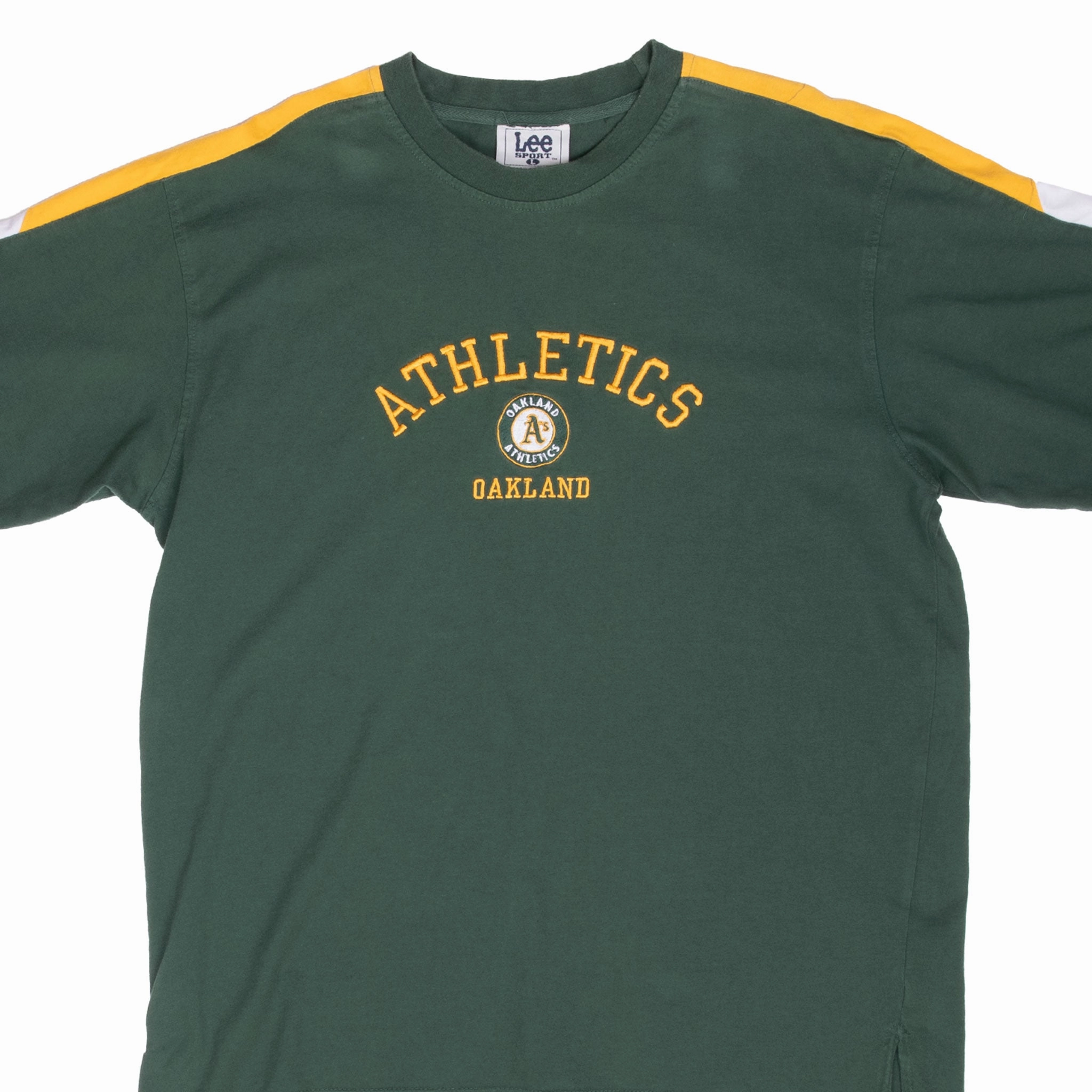 Elegant and Relaxed All Day Flex VINTAGE MLB OAKLAND ATHLETICS EMBROIDERED 2000S TEE SHIRT LARGE