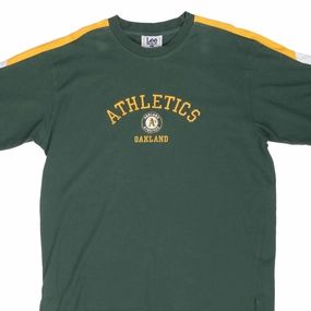 Elegant and Relaxed All Day Flex VINTAGE MLB OAKLAND ATHLETICS EMBROIDERED 2000S TEE SHIRT LARGE