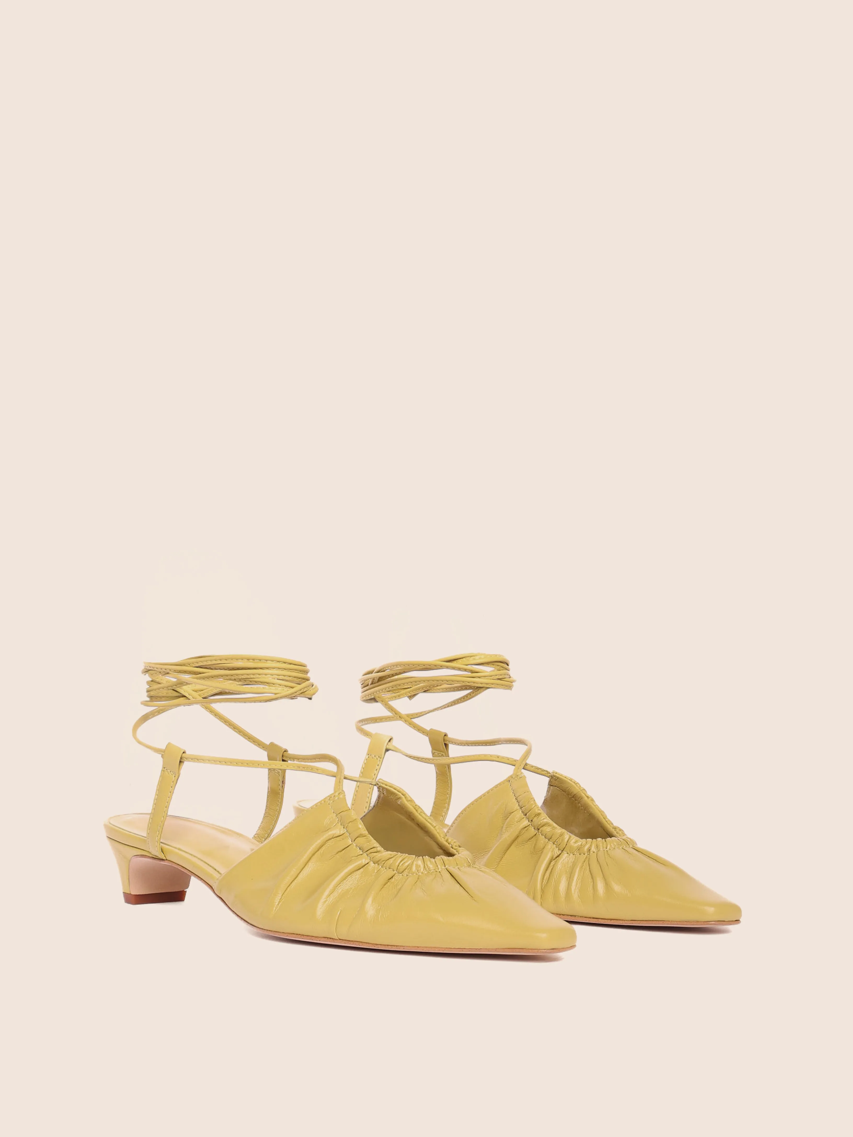 Rafael Acid Green Pump Lightweight Comfort Stay Cool Fit