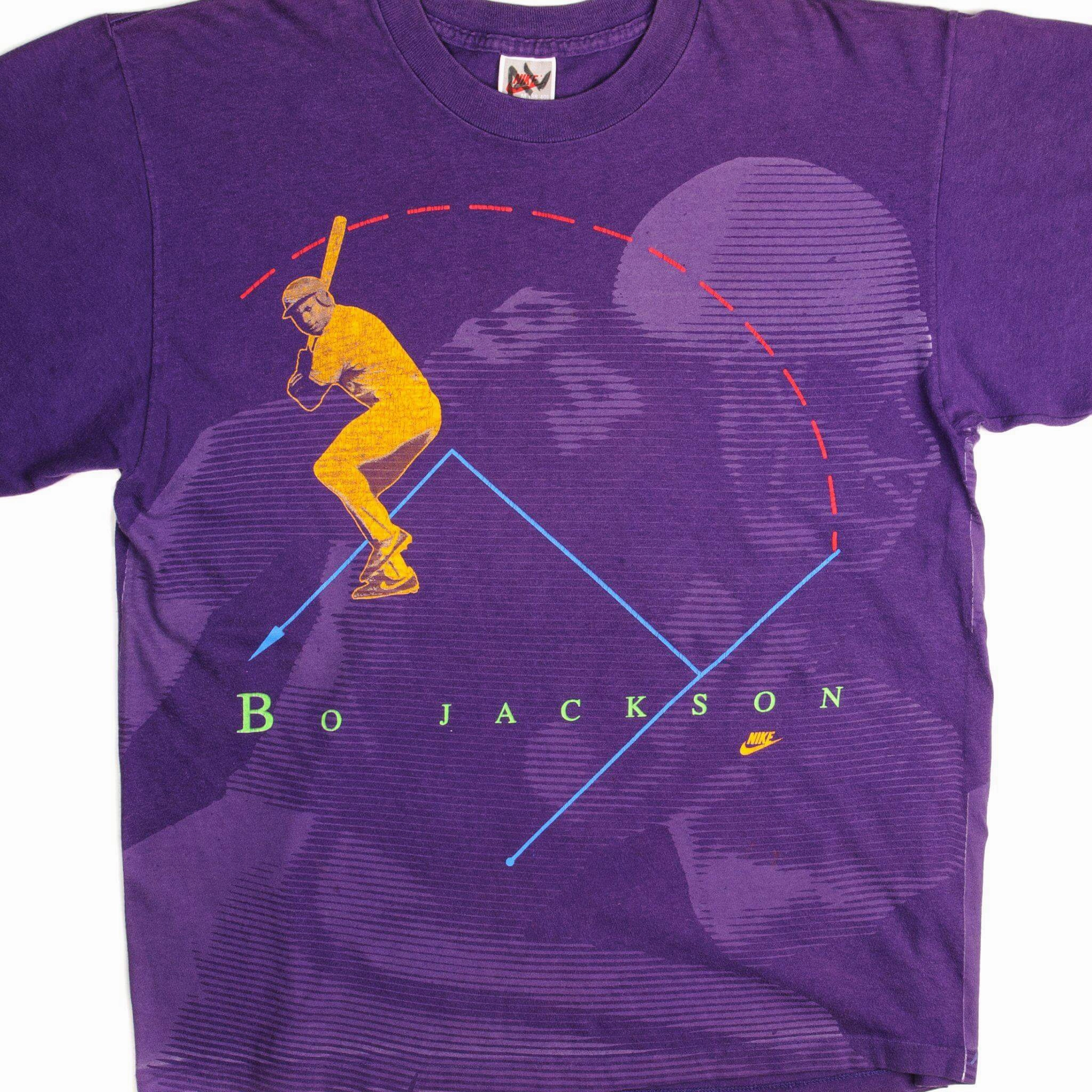 VINTAGE NIKE TEE SHIRT 1987-1992 SIZE MEDIUM MADE IN USA Timeless Wear Heavyweight Weave