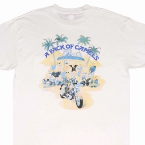 VINTAGE JOE'S PACK OF CAMEL POCKET TEE SHIRT 1990S SIZE LARGE MADE IN USA Gym clothing Minimalist Apparel