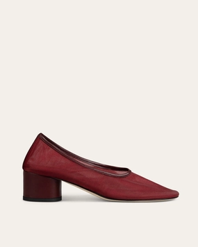 Balla Pump, Chianti Mesh Stylish Stilettos Pink High Heels