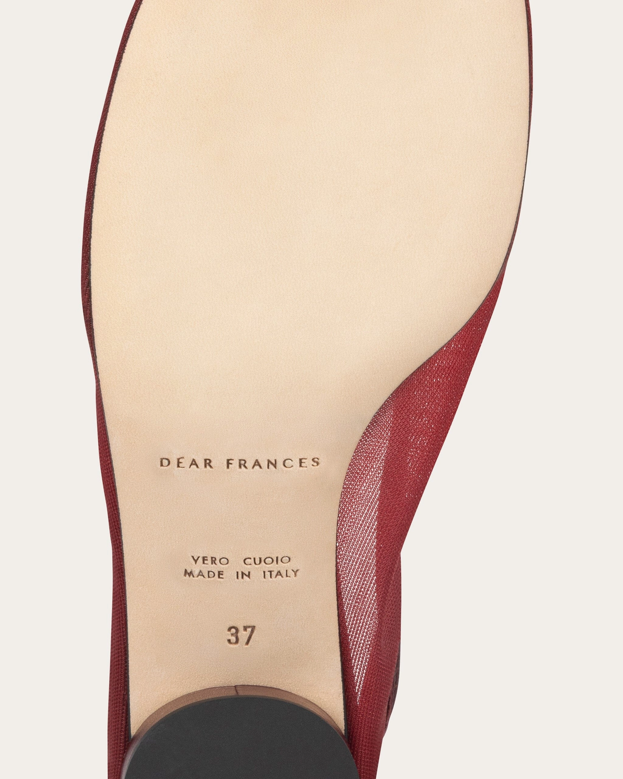 Balla Pump, Chianti Mesh Perfect Pair Soft Leather