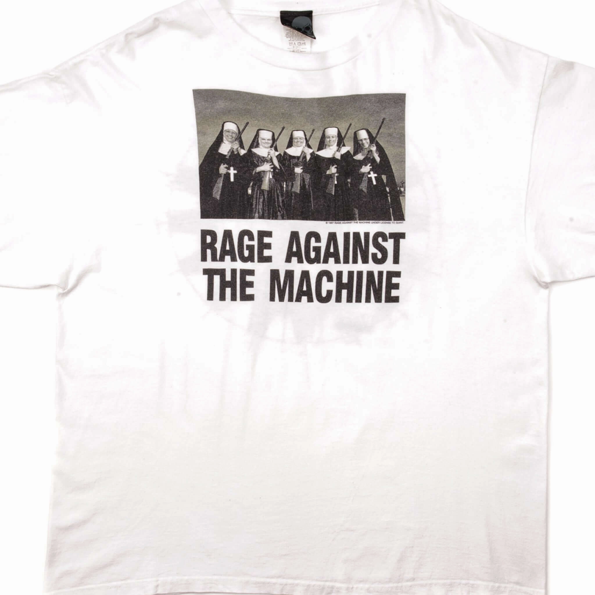 Bold Style Travel Trend Look VINTAGE RAGE AGAINST THE MACHINE TEE SHIRT 1997 SIZE LARGE
