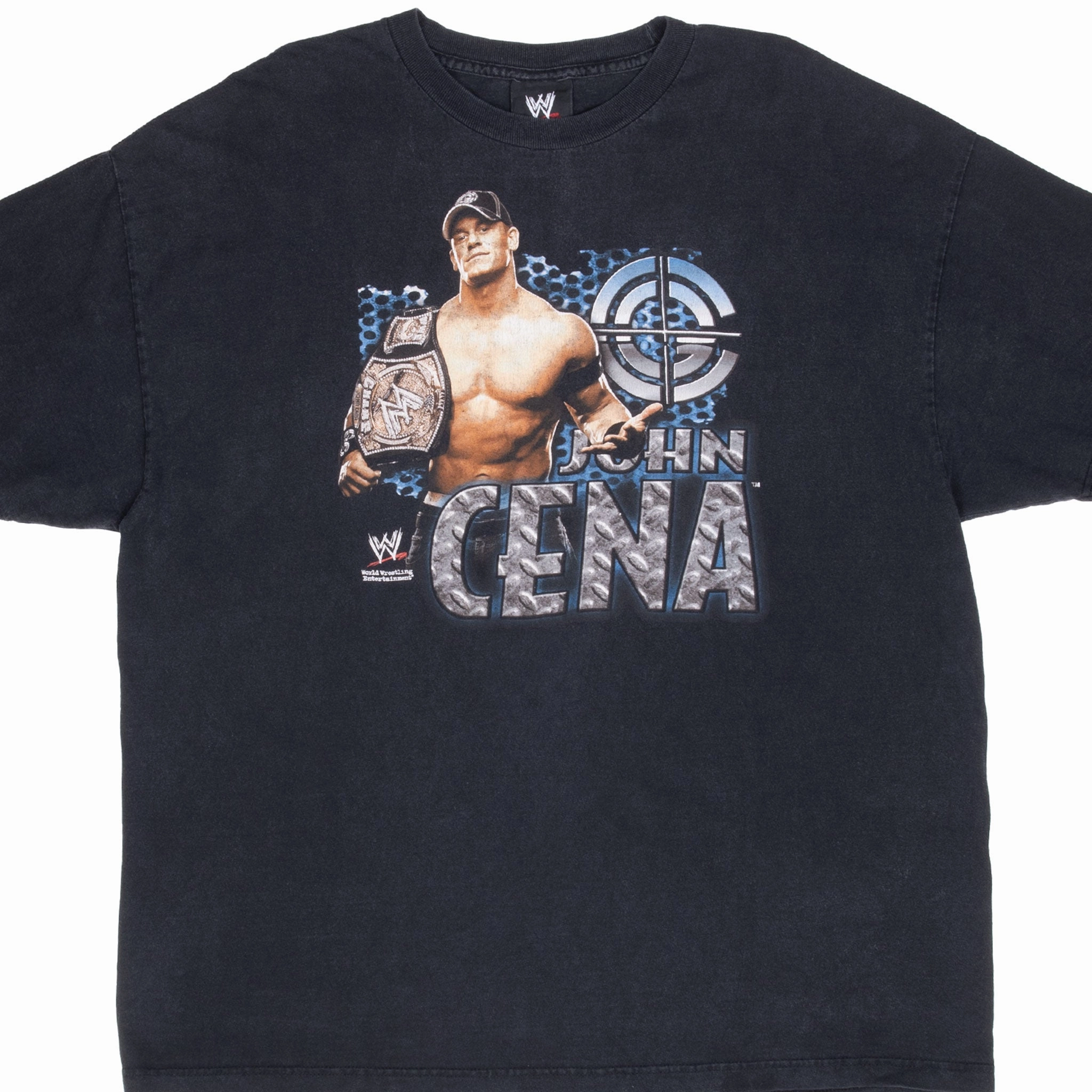VINTAGE WWE JOHN CENA SEE ME TEE SHIRT 2002 2XL Personalized