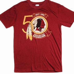 Comfortable Casual VINTAGE NFL 50TH ANNIVERSARY WASHINGTON REDSKINS TEE SHIRT 1986 MEDIUM MADE USA