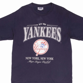 Daily Style VINTAGE MLB NEW YORK NY YANKEES TEE SHIRT 1999 SIZE LARGE