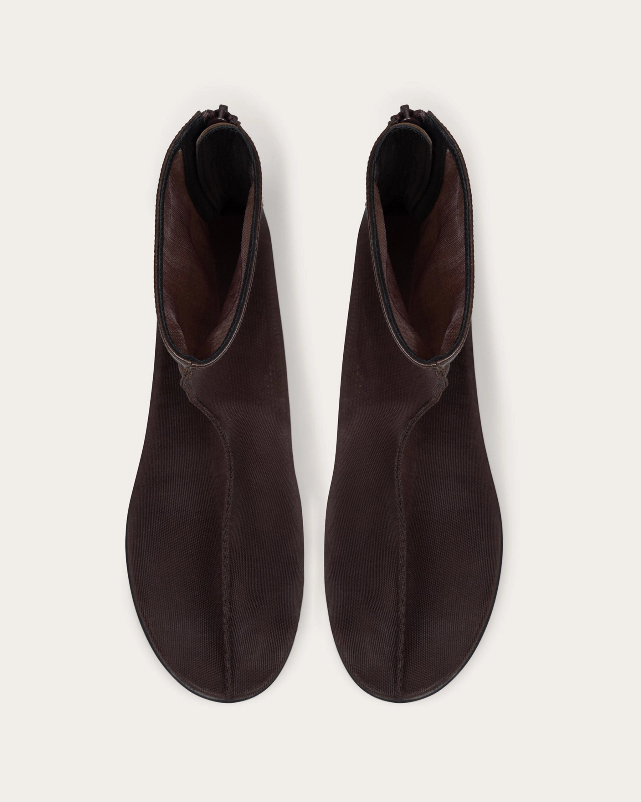 city trip Simple Cushioning Balla Bootie, Coffee Mesh