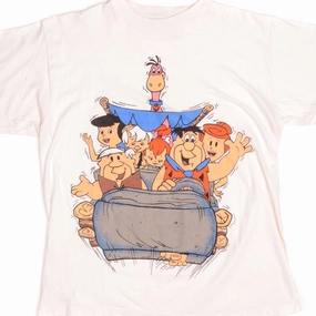 Tight Fit VINTAGE THE FLINTSTONES TEE SHIRT 1990s SIZE LARGE