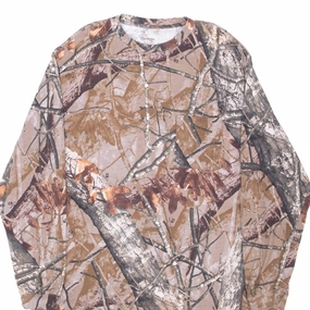 VINTAGE HUNTING FUSION 3D CAMO LONG SLEEVE POCKET TEE SHIRT XL Trendy Wearable