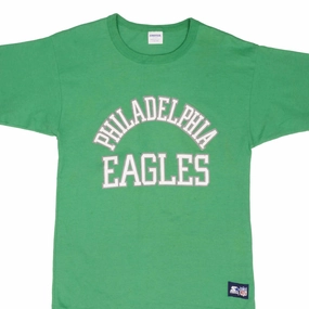Effortless Design VINTAGE NFL PHILADELPHIA EAGLES 1980S STARTER TEE SHIRT SIZE MEDIUM MADE IN USA