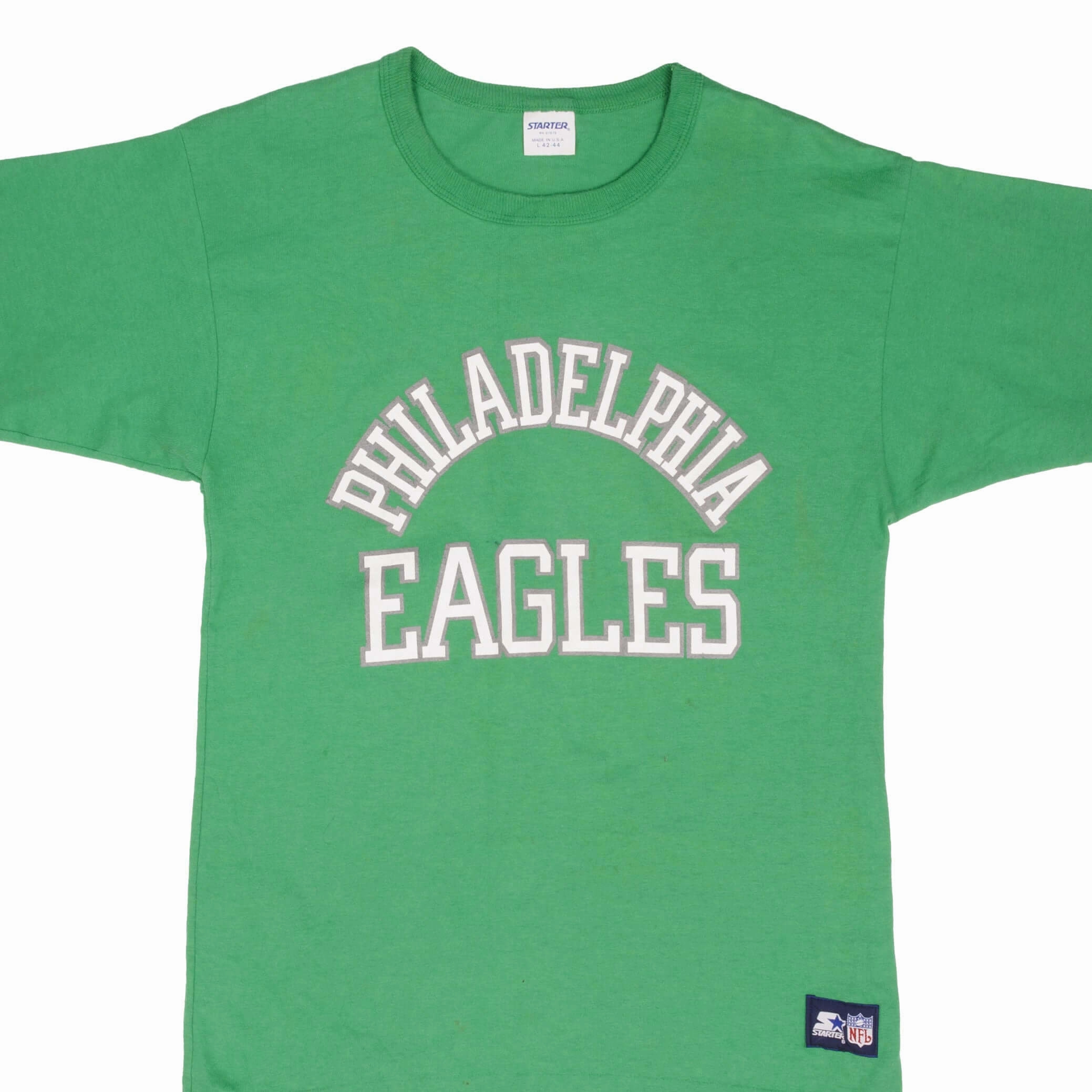 Effortless Design VINTAGE NFL PHILADELPHIA EAGLES 1980S STARTER TEE SHIRT SIZE MEDIUM MADE IN USA