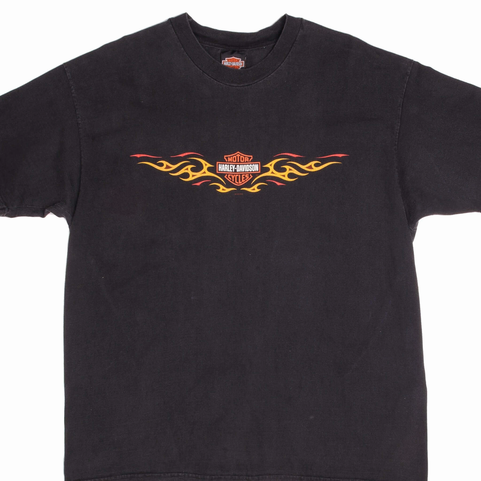 oversized but not shapeless ReinforcedShoulderPanels VINTAGE HARLEY DAVIDSON MINNESOTA TEE SHIRT 1999 XL MADE USA 90s