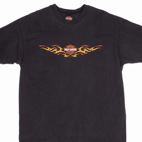 oversized but not shapeless ReinforcedShoulderPanels VINTAGE HARLEY DAVIDSON MINNESOTA TEE SHIRT 1999 XL MADE USA 90s