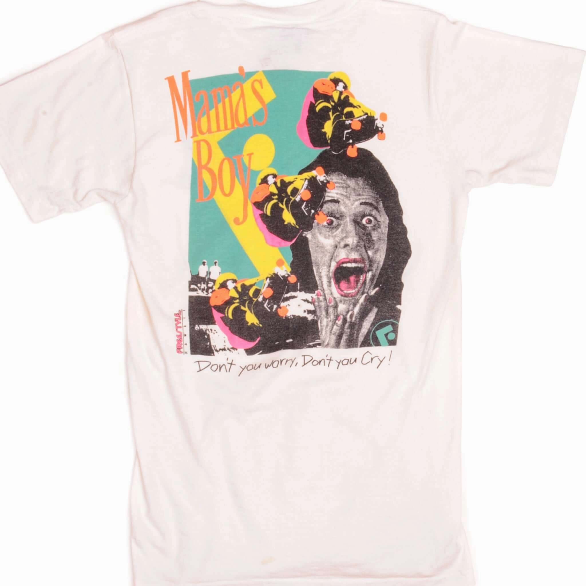 Sporty Layers Quick-Dry Fabric VINTAGE SKATE FREESTYLE HAWAII TEE SHIRT SIZE XS MADE IN USA