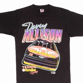 VINTAGE NASCAR DAVEY ALLISON TEXACO 1992 TEE SHIRT SIZE MEDIUM MADE IN USA Chic Design